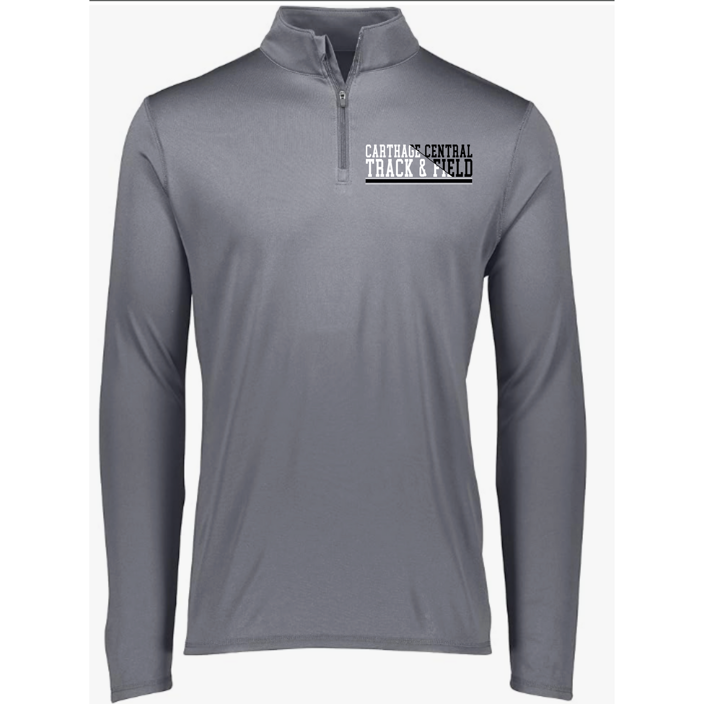 Carthage Track & Field 1/4 Zip Polo