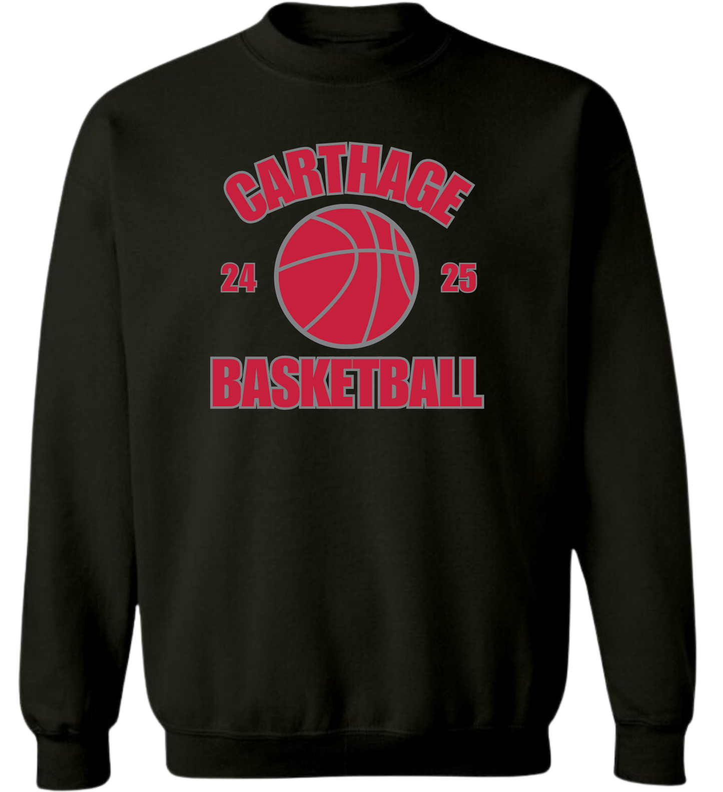 Carthage Basketball 24-25 Crewneck