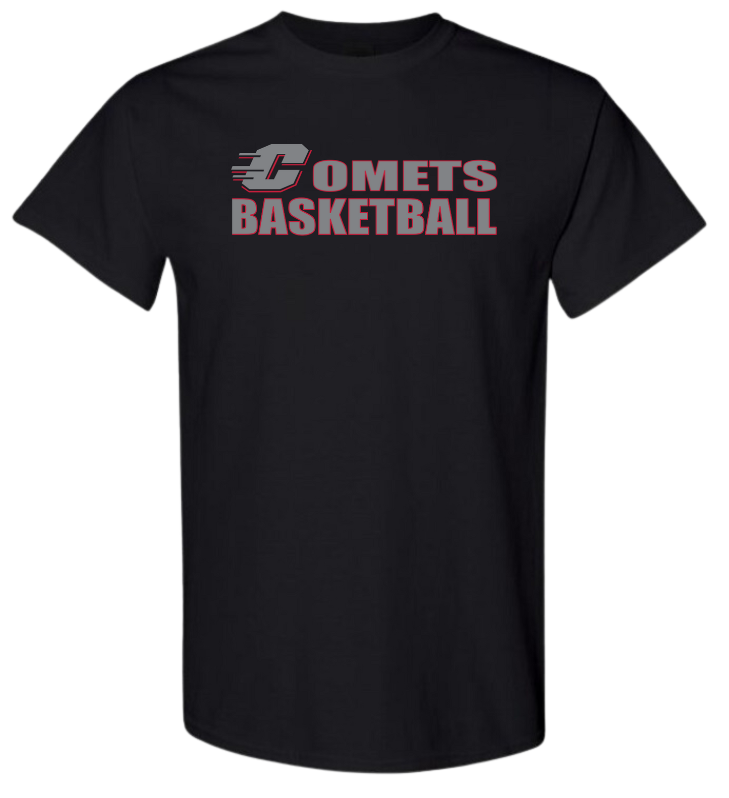 Carthage Basketball Block Tee