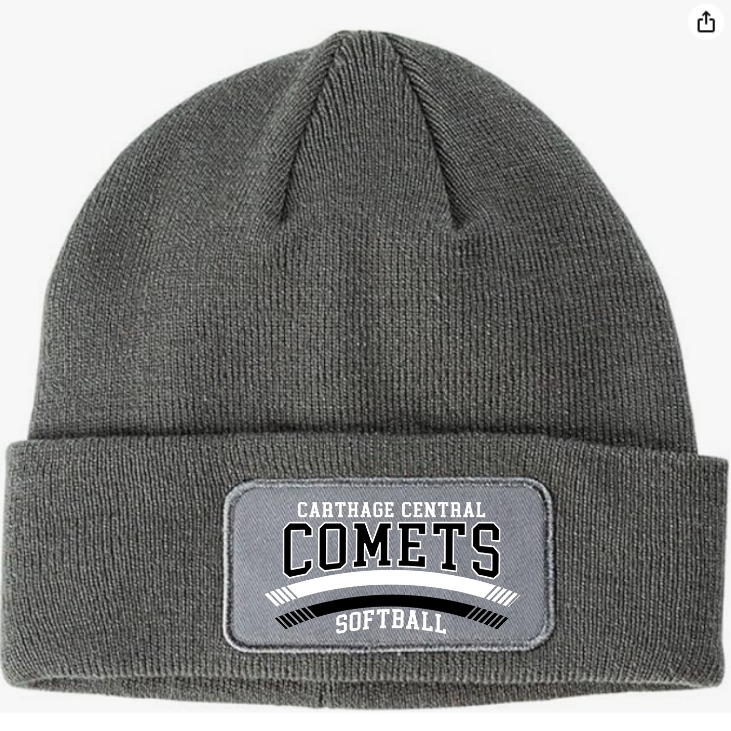 Carthage Softball Beanie
