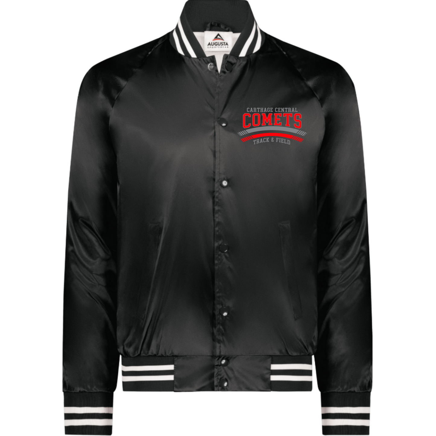 Carthage Track & Field Satin Jacket