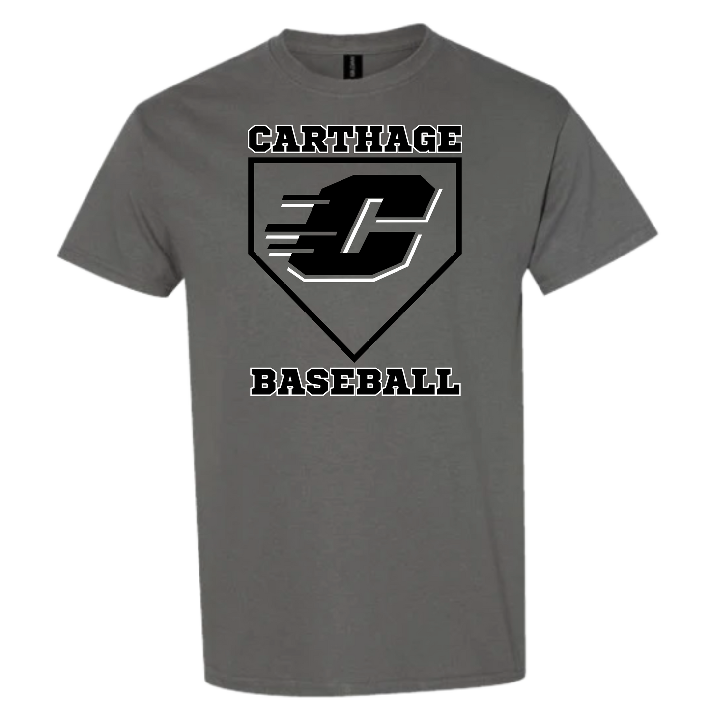 Carthage Baseball Tee