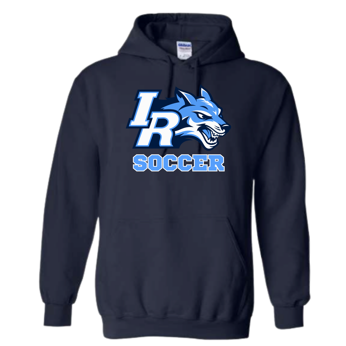 IR Wolves Soccer (Initials Hoodie)
