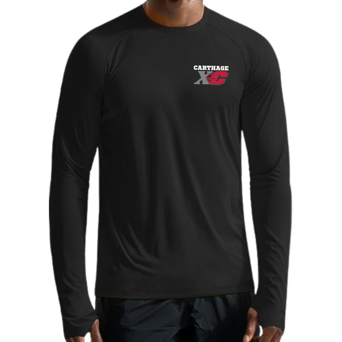 Mens Long Sleeve Thumb Shirt