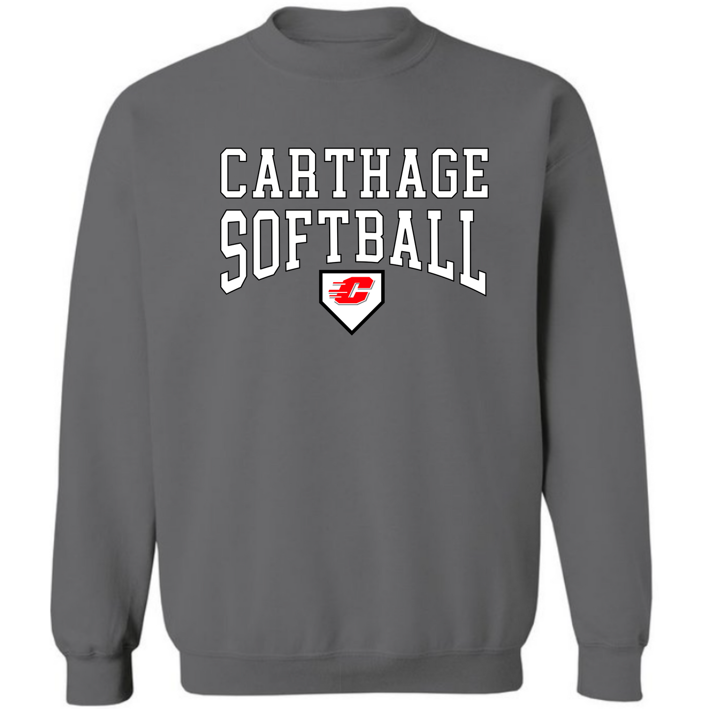 Carthage Softball Crewneck Sweatshirt
