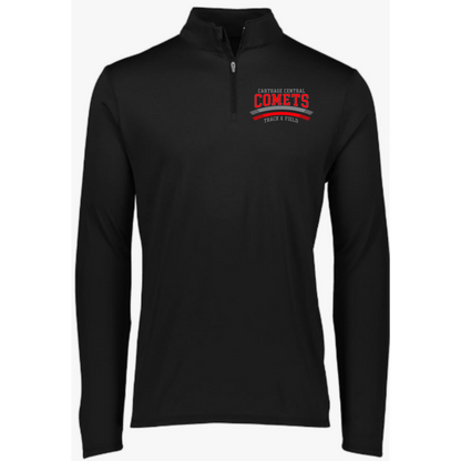 Carthage Track & Field 1/4 Zip Polo