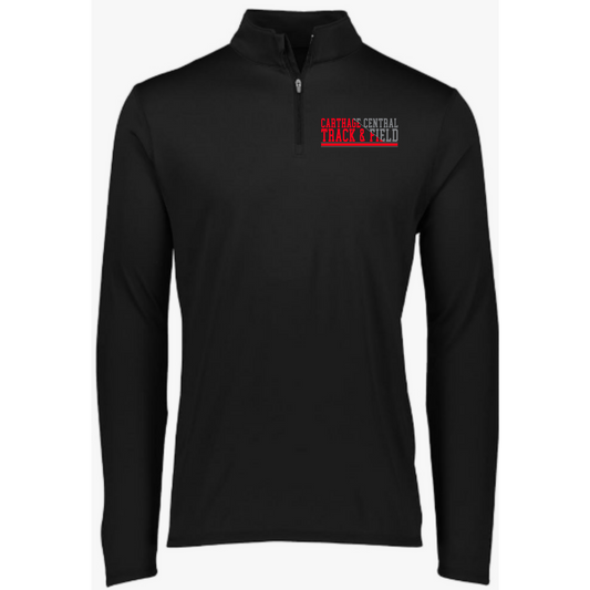 Carthage Track & Field 1/4 Zip Polo