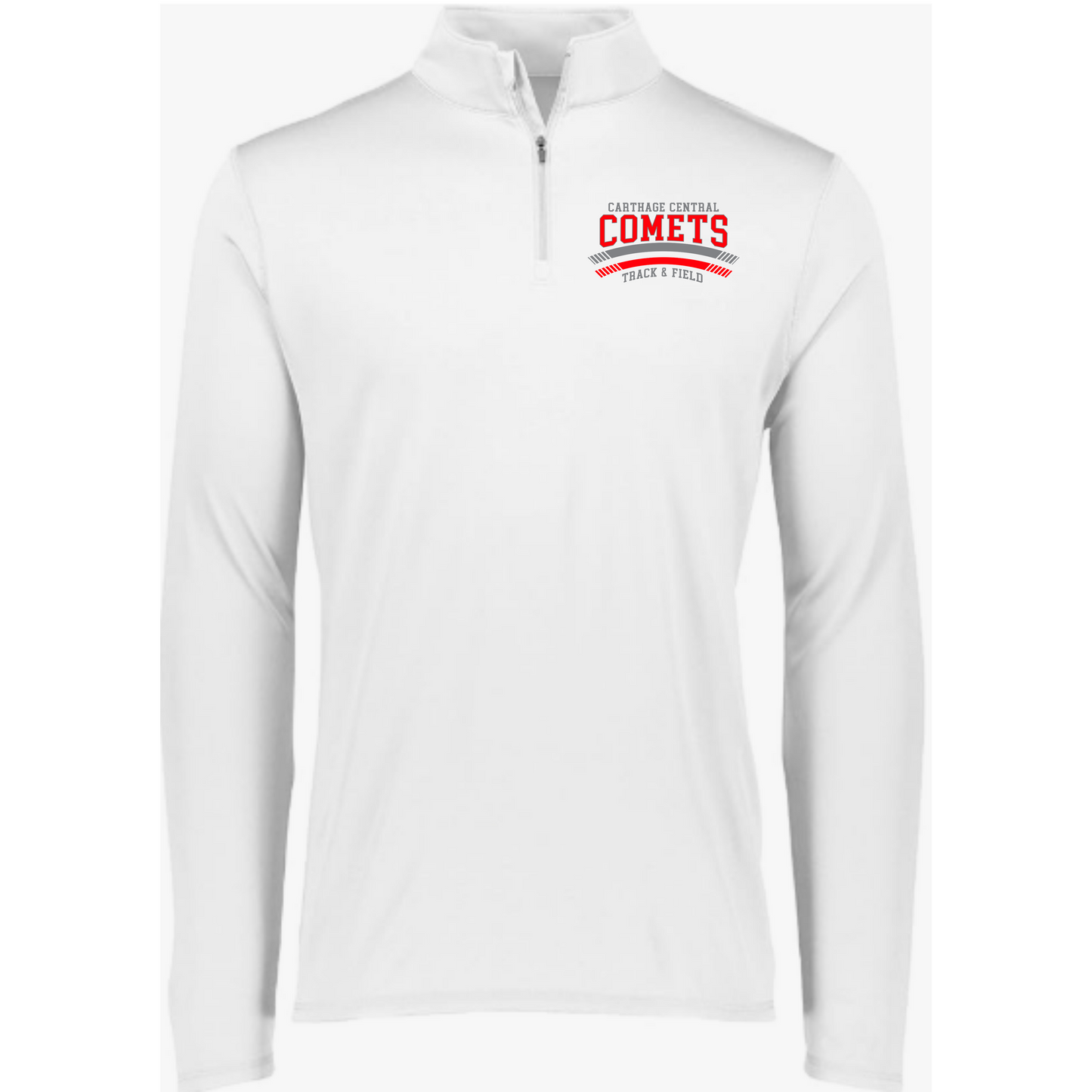 Carthage Track & Field 1/4 Zip Polo