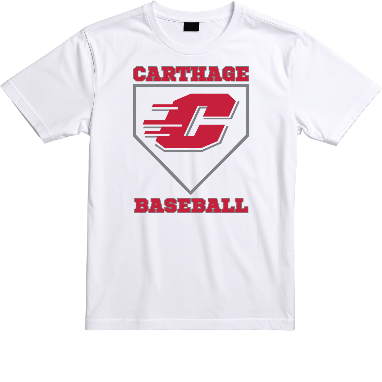 Carthage Baseball Tee