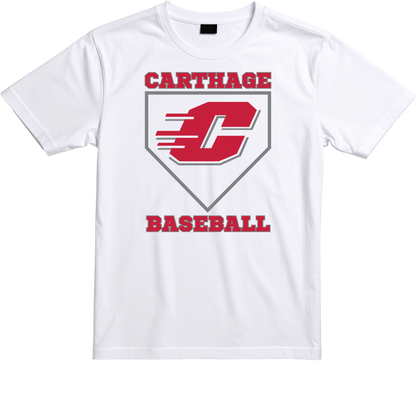 Carthage Baseball Tee