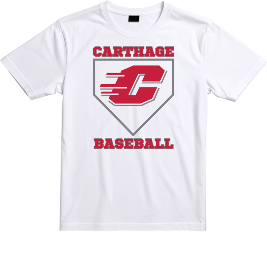 Carthage Baseball Tee