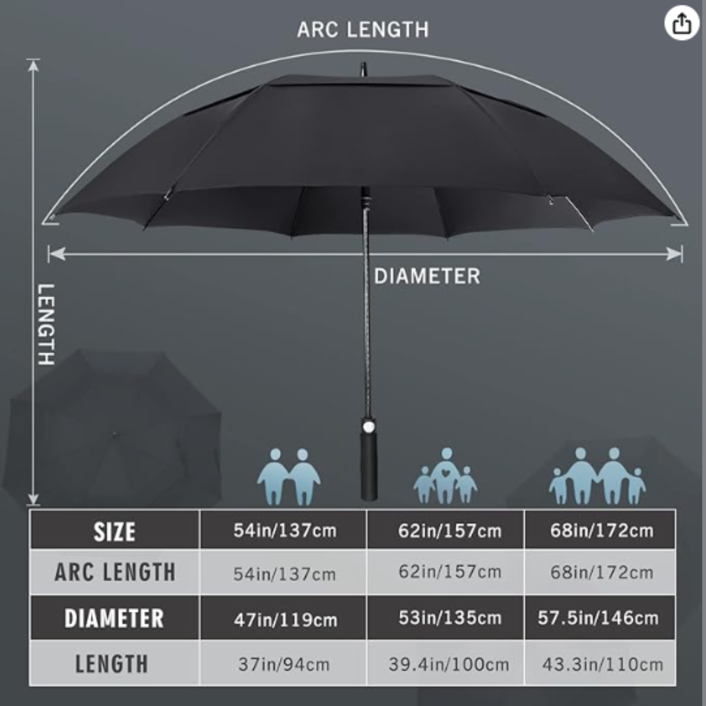 IR Wolves Soccer Umbrella