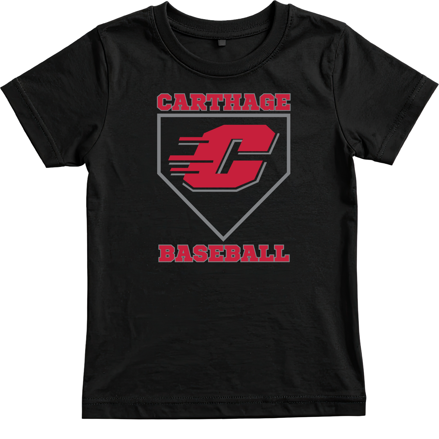 Carthage Baseball Tee