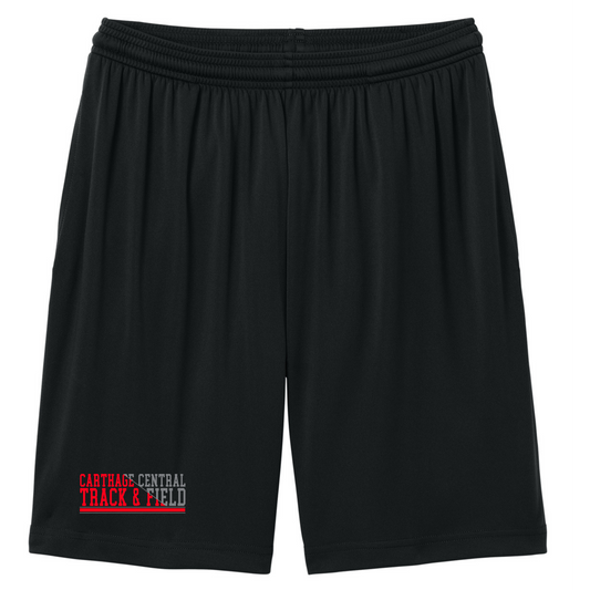 Carthage Track & Field Sport-Tek® PosiCharge® Competitor™ 7” Pocketed Short
