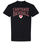 Carthage Baseball Tee