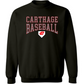Carthage Baseball Crewneck Sweatshirt