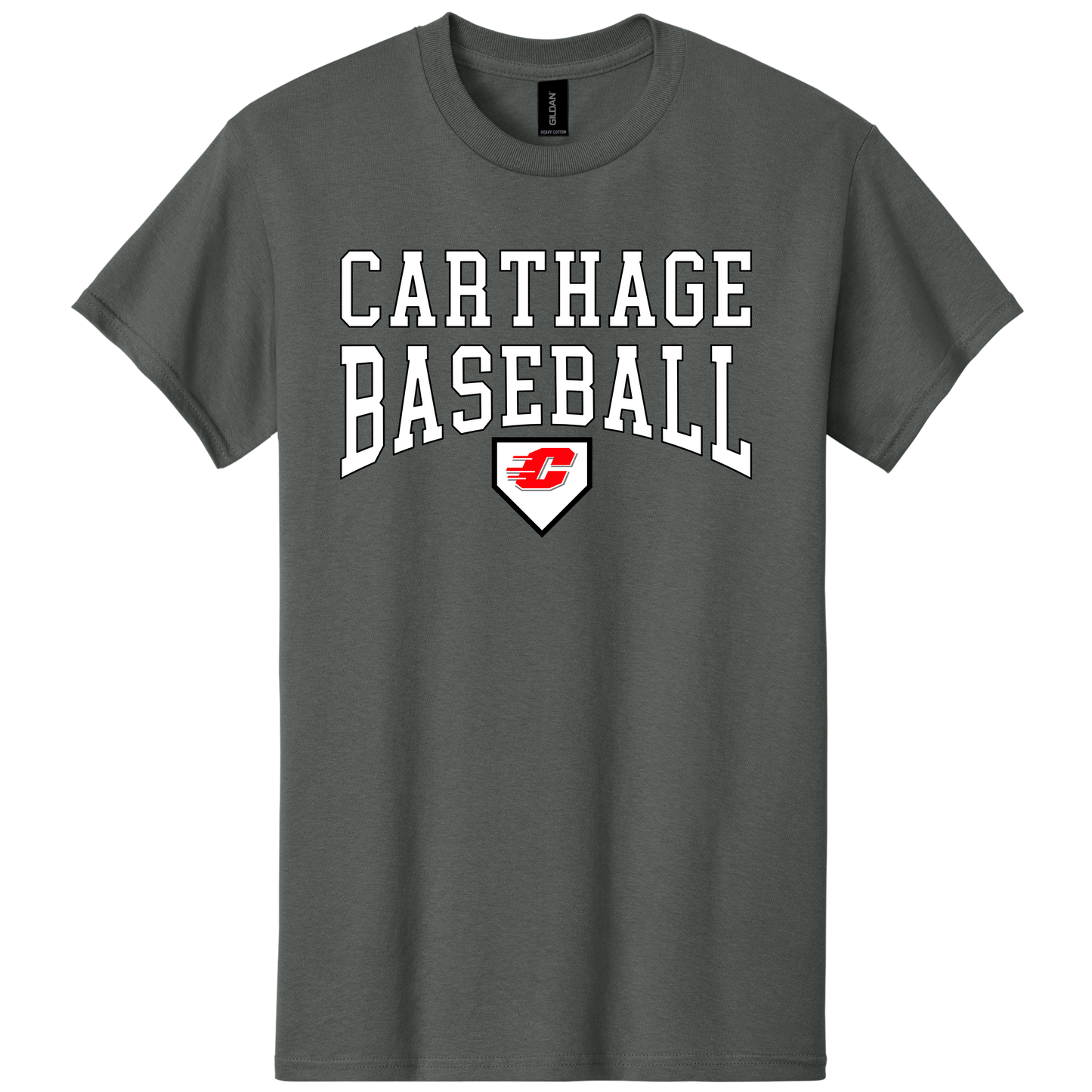 Carthage Baseball Tee