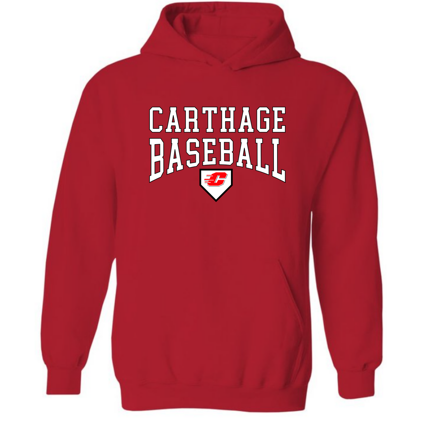 Carthage Baseball Hoodie