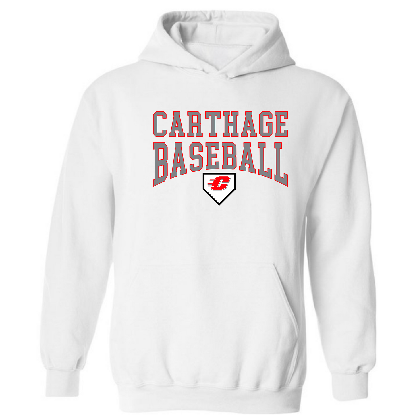 Carthage Baseball Hoodie