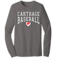 Carthage Baseball LS Tee