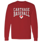 Carthage Baseball LS Tee