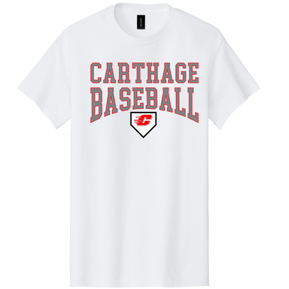Carthage Baseball Tee