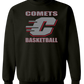 Carthage Basketball Logo Crewneck