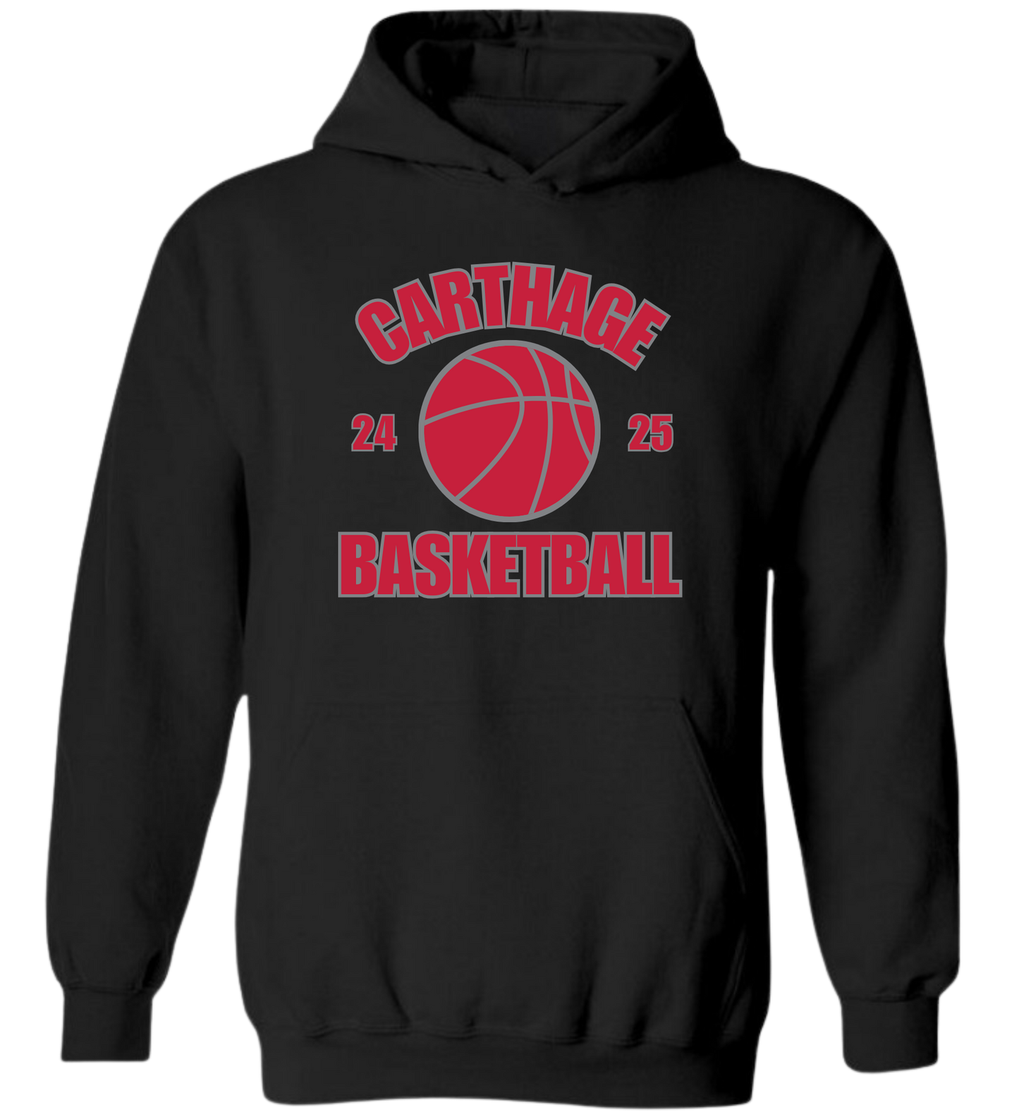 Carthage Basketball 24-25 Hoodie
