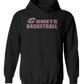 Carthage Basketball Block Hoodie