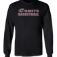 Carthage Basketball Block Long Sleeve