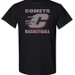 Carthage Basketball Logo Tee