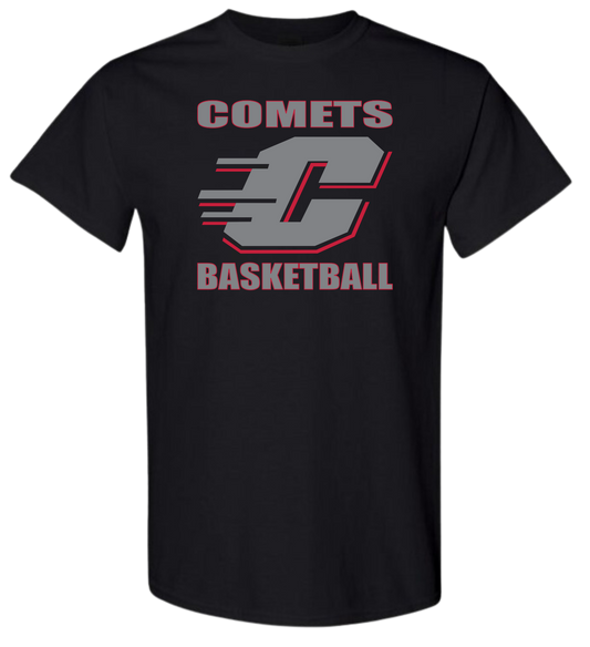 Carthage Basketball Logo Tee