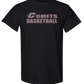 Carthage Basketball Block Tee