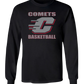 Carthage Basketball Logo Long Sleeve