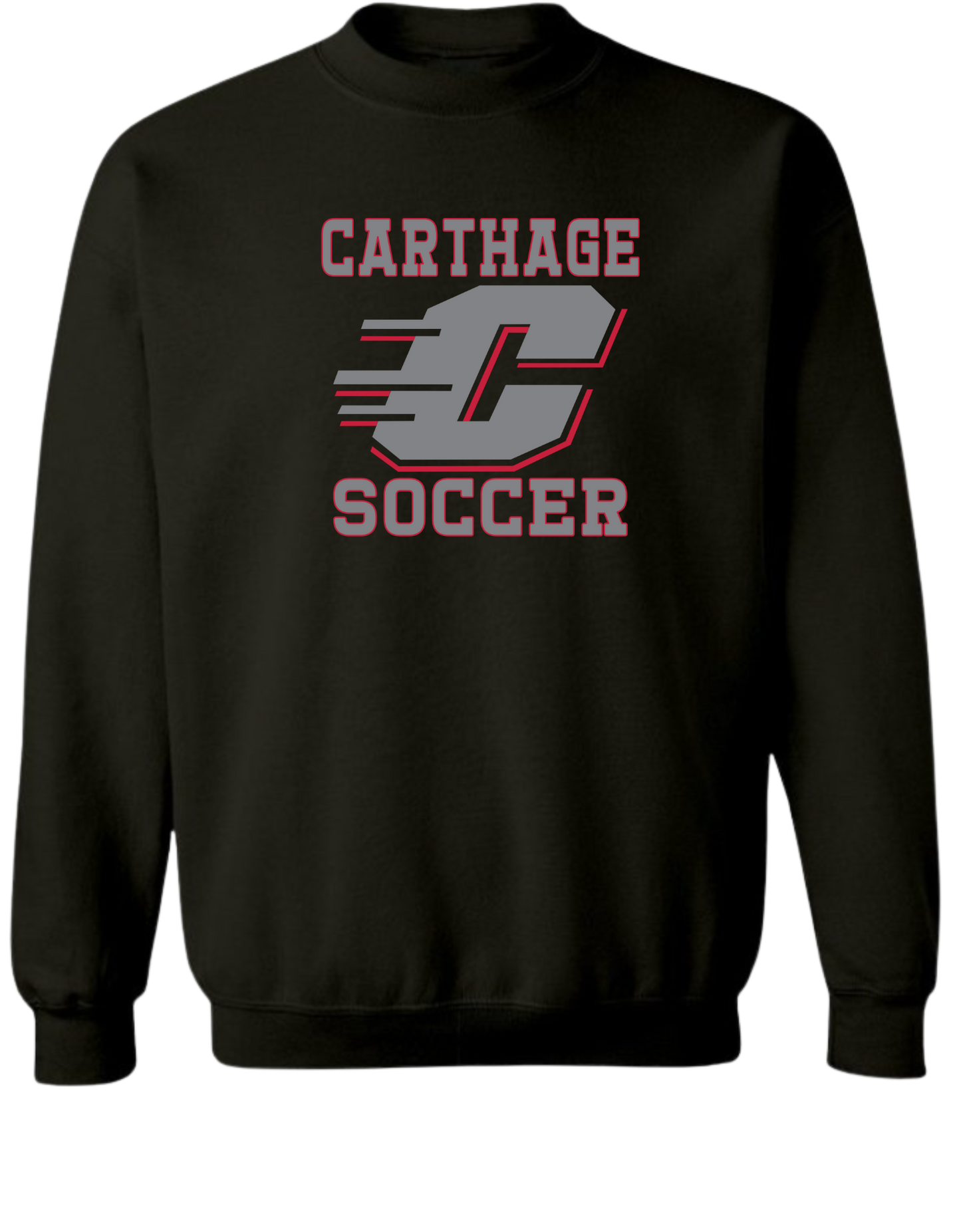 Carthage Soccer Logo Crewneck