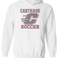 Carthage Soccer Logo Hoodie