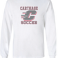 Carthage Soccer Logo LS Tee