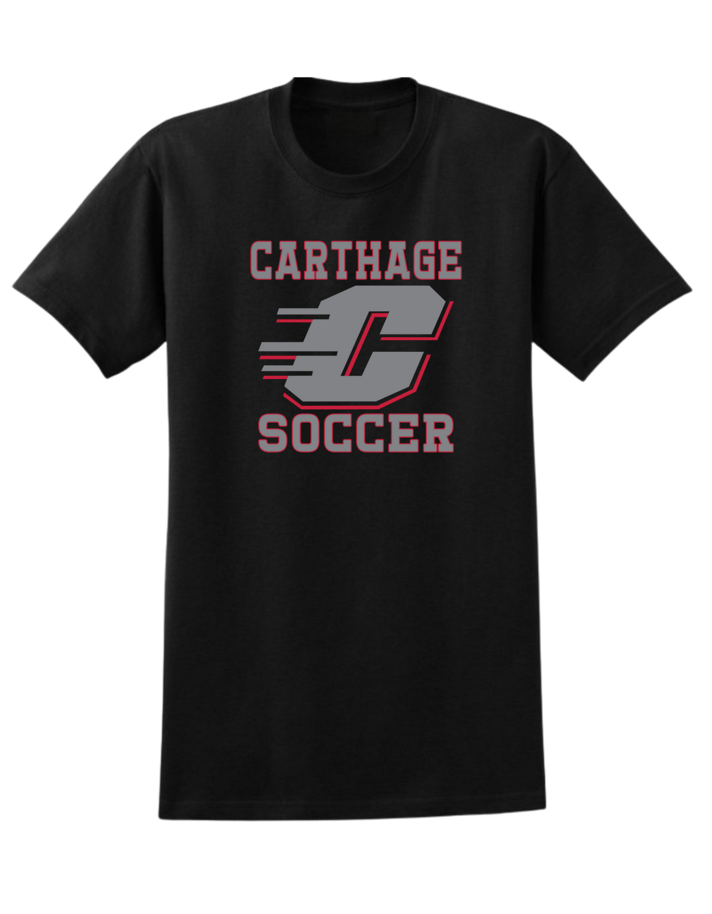 Carthage Soccer Logo Tee