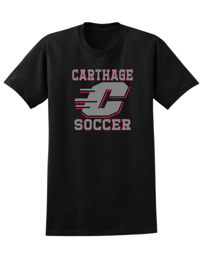 Carthage Soccer Logo Tee