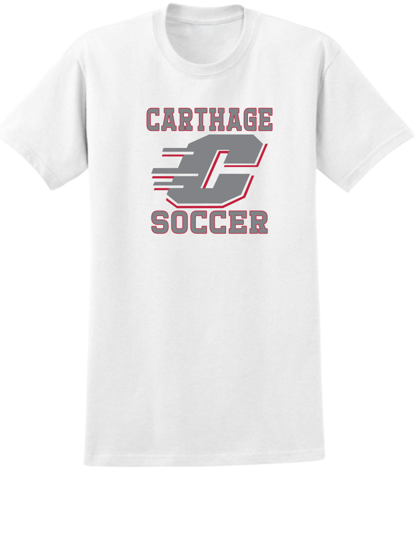 Carthage Soccer Logo Tee