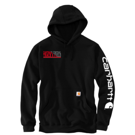 Carthage Track & Field Carhartt® Midweight Hooded Logo Sweatshirt