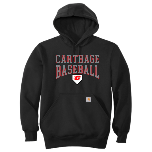 Carthage Baseball Carhartt® Rain Defender® Paxton Heavyweight Hooded Sweatshirt