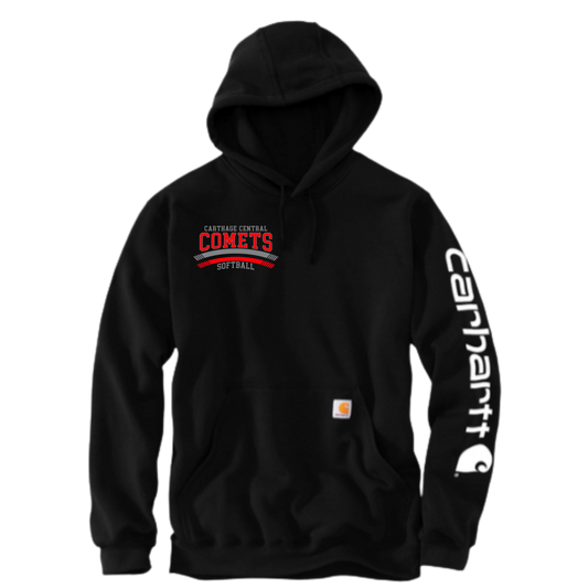 Carthage Softball Carhartt® Midweight Hooded Logo Sweatshirt