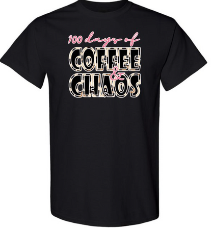 Pink Coffee and Chaos Tee