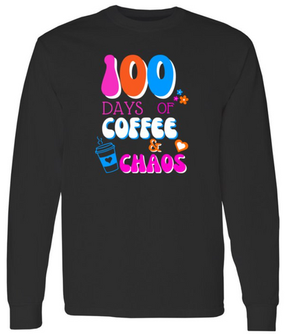 Retro Coffee and Chaos Crewneck