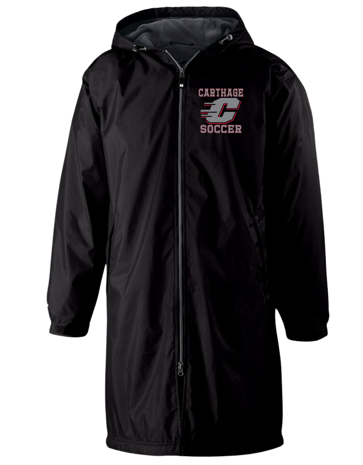 Comets Soccer Fleece Lined Parka