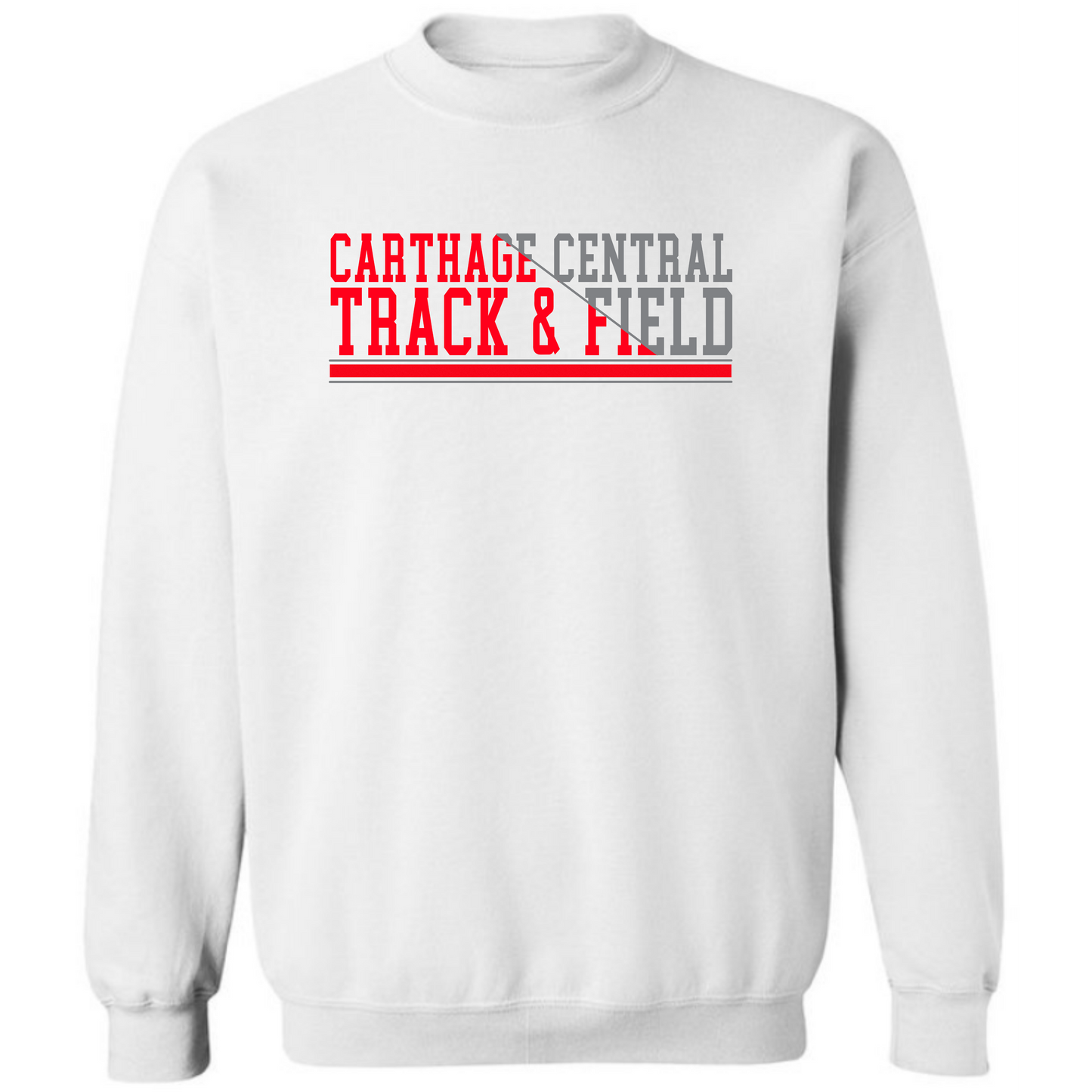 Carthage Track & Field Crewneck Sweatshirt