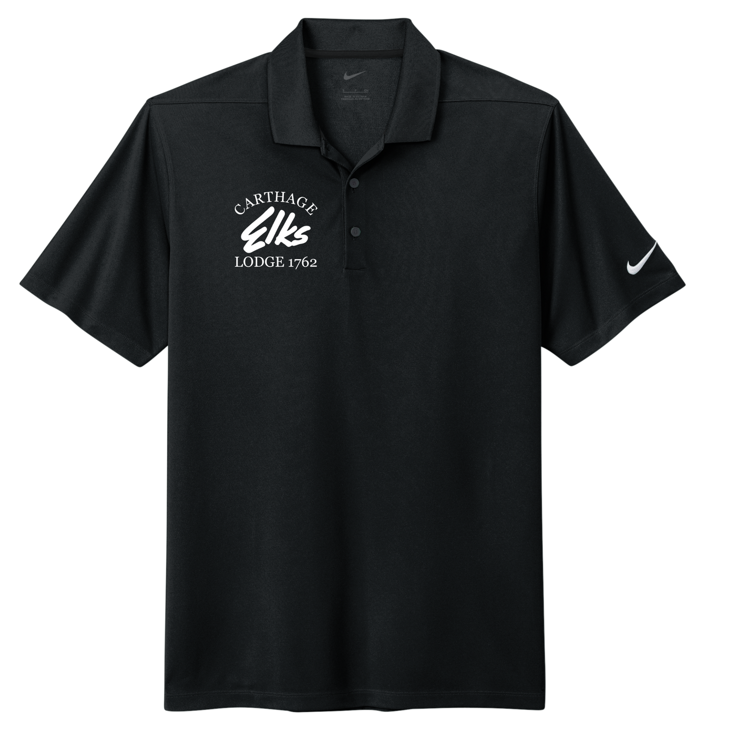Carthage Elks Nike Pique 2.0 Polo