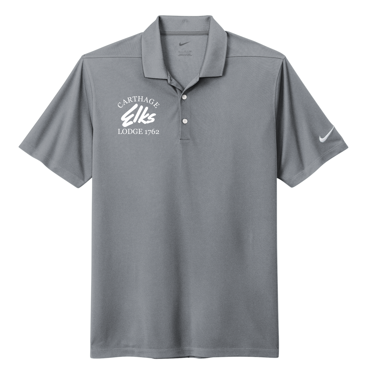 Carthage Elks Nike Pique 2.0 Polo