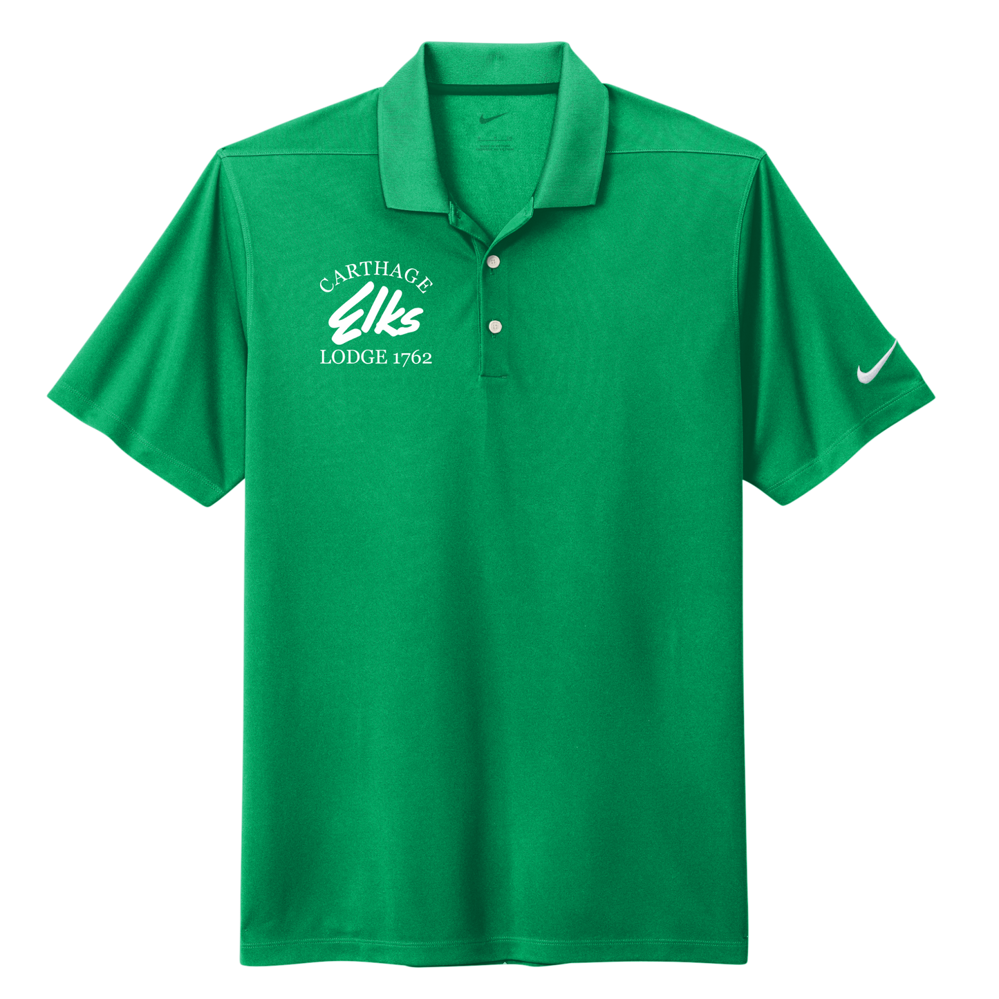 Carthage Elks Nike Pique 2.0 Polo